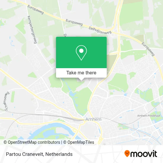 Partou Cranevelt map