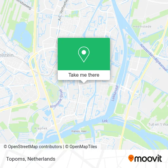 Topoms map