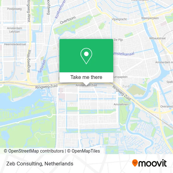 Zeb Consulting map