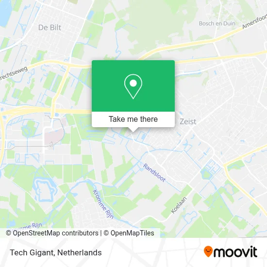 Tech Gigant map