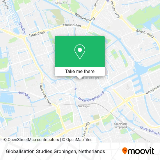Globalisation Studies Groningen map