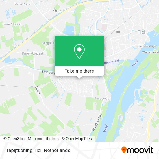 Tapijtkoning Tiel map