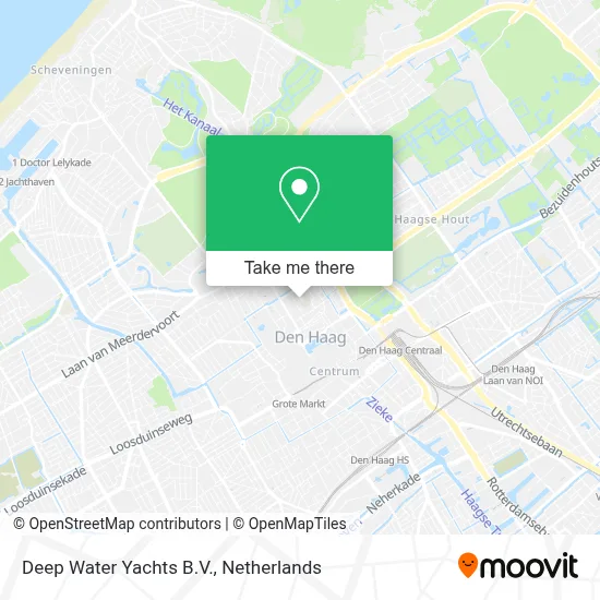 Deep Water Yachts B.V. map