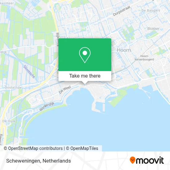 Scheweningen map