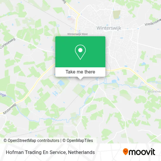 Hofman Trading En Service map