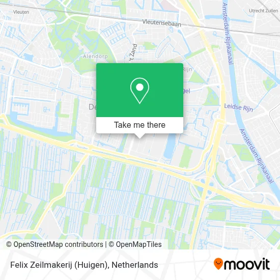Felix Zeilmakerij (Huigen) map