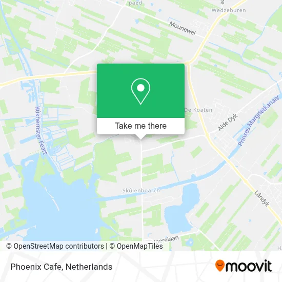 Phoenix Cafe map