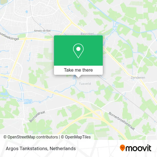 Argos Tankstations map
