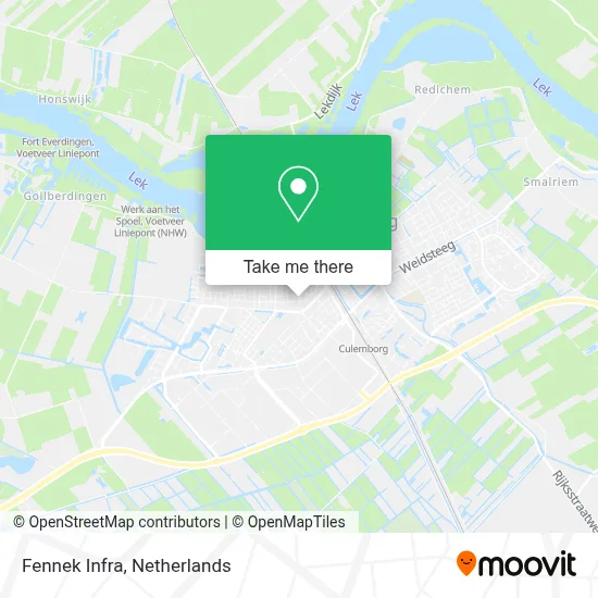 Fennek Infra map