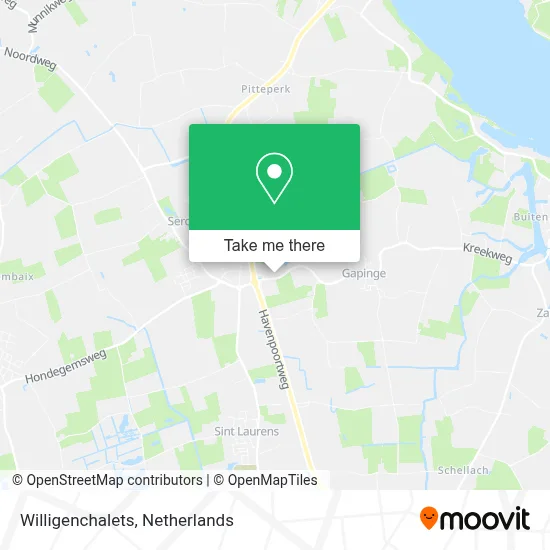 Willigenchalets map