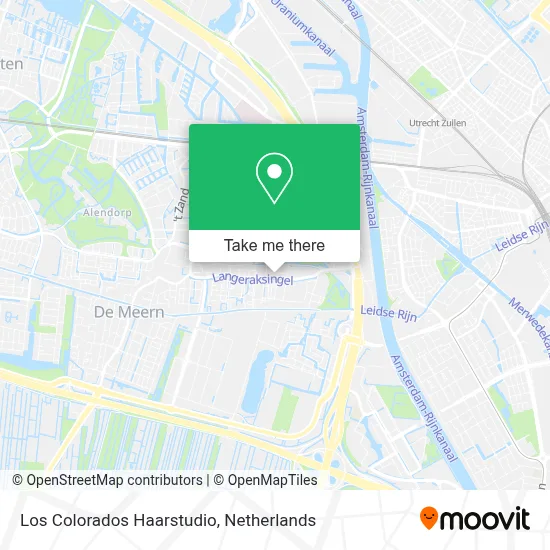 Los Colorados Haarstudio map