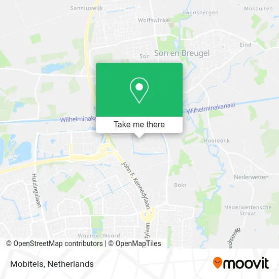 Mobitels map
