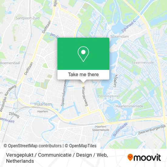 Versgeplukt / Communicatie / Design / Web map