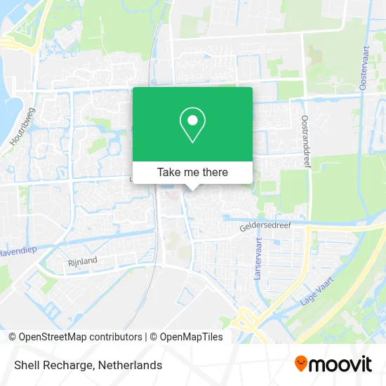 Shell Recharge map