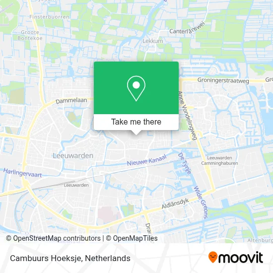 Cambuurs Hoeksje map