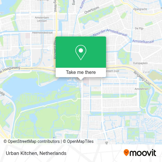 Urban Kitchen map