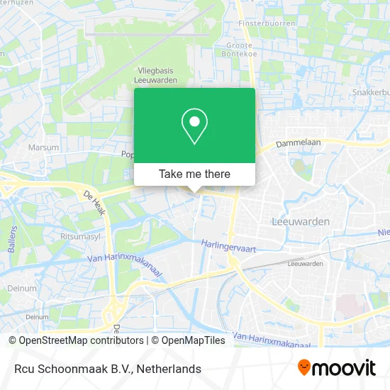 Rcu Schoonmaak B.V. map
