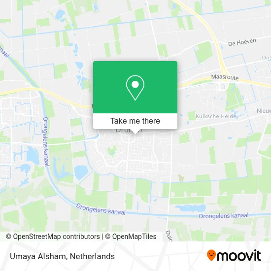 Umaya Alsham map