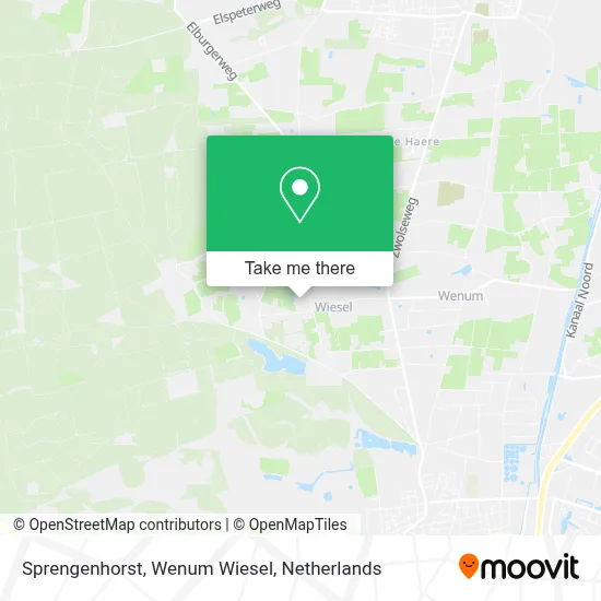 Sprengenhorst, Wenum Wiesel map