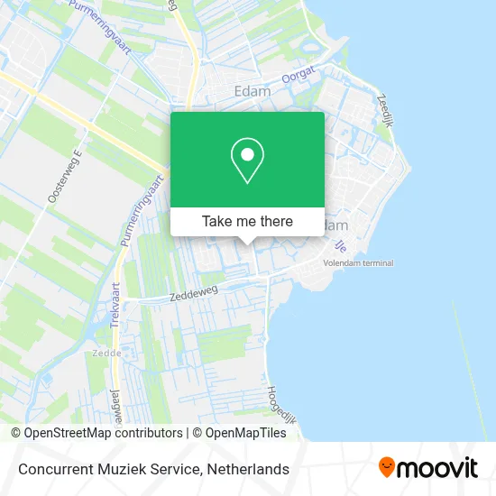 Concurrent Muziek Service Karte