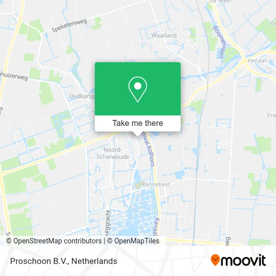 Proschoon B.V. map