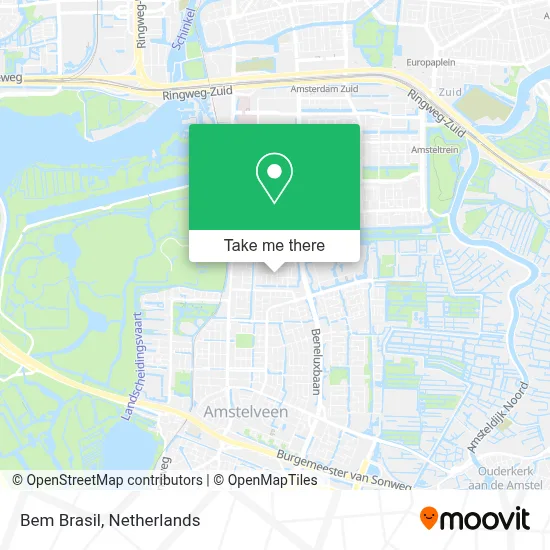 Bem Brasil map