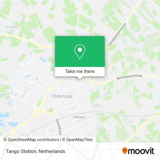 Tango Station map