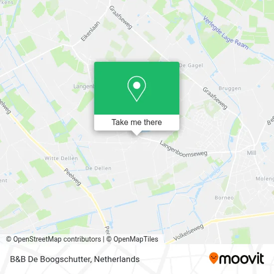 B&B De Boogschutter Karte