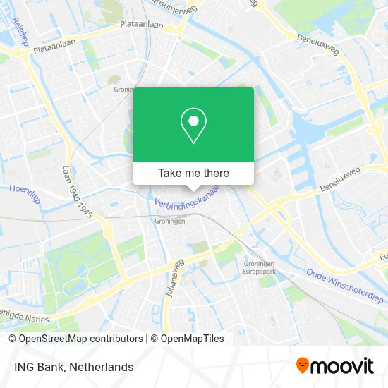 Ing Bank map
