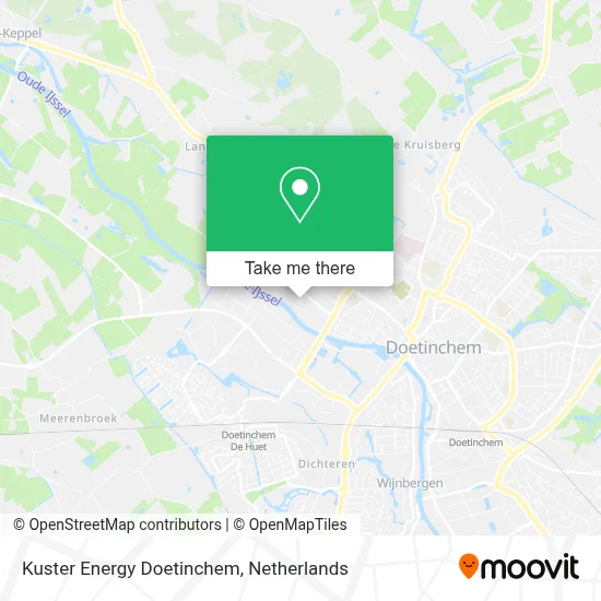 Kuster Energy Doetinchem map