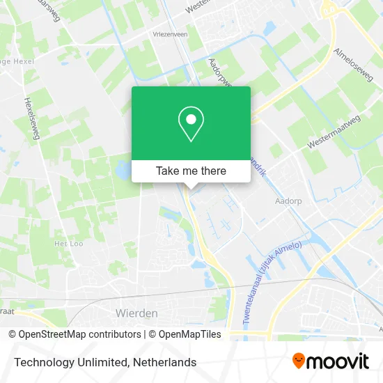 Technology Unlimited map