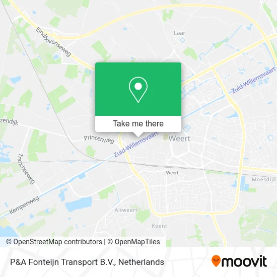 P&A Fonteijn Transport B.V. map