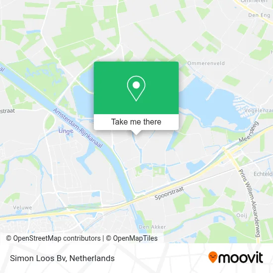 Simon Loos Bv map