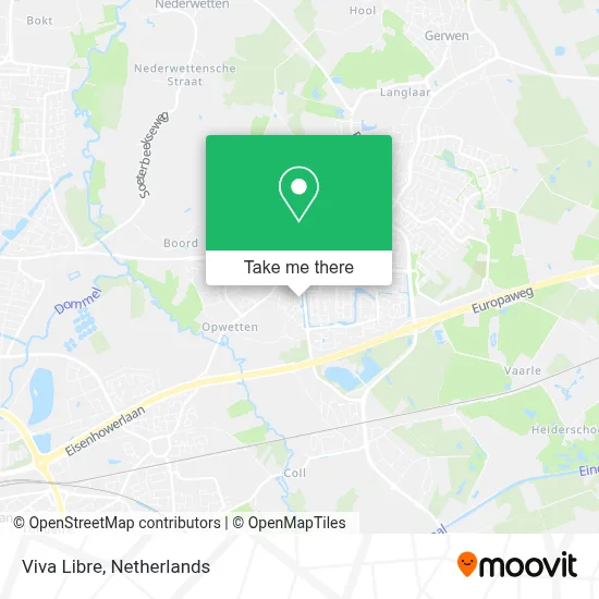 Viva Libre map