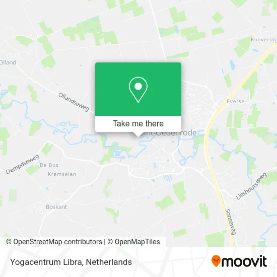 Yogacentrum Libra map