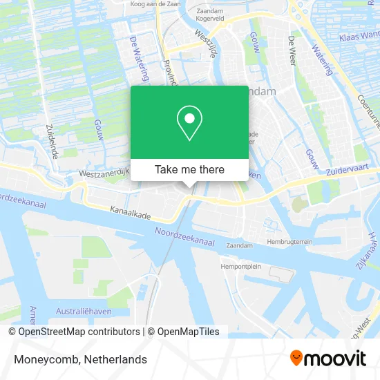 Moneycomb map