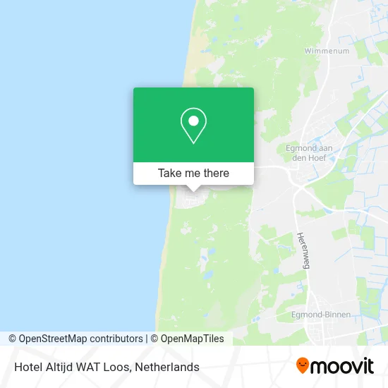 Hotel Altijd WAT Loos map