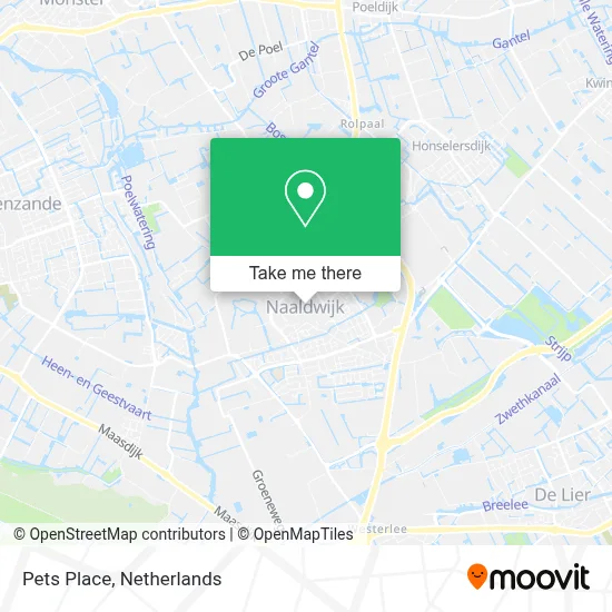 Pets Place map