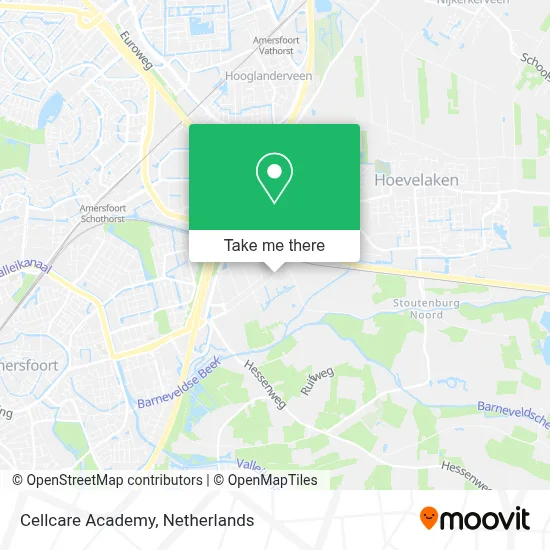 Cellcare Academy map