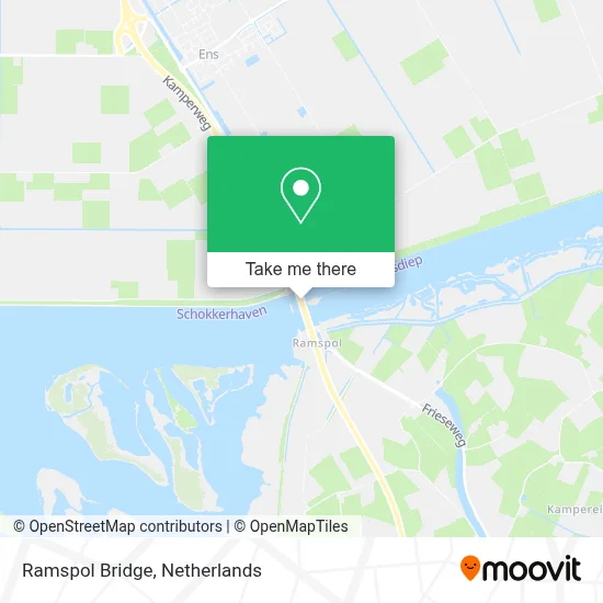 Ramspol Bridge map