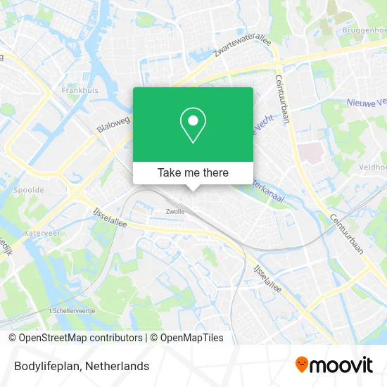 Bodylifeplan map