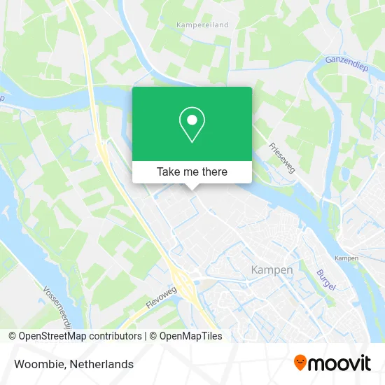 Woombie map