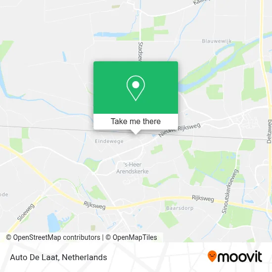 Auto De Laat map