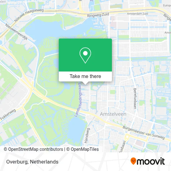 Overburg map