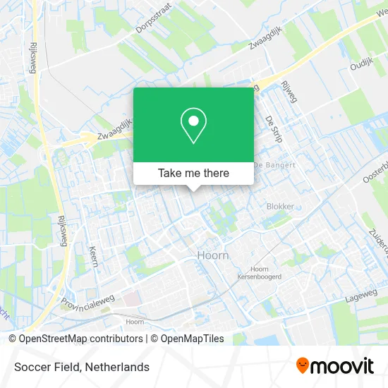 Voetbalveld map