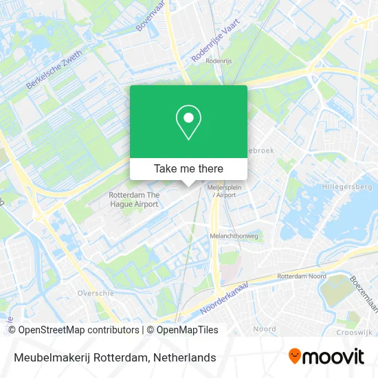 Meubelmakerij Rotterdam map