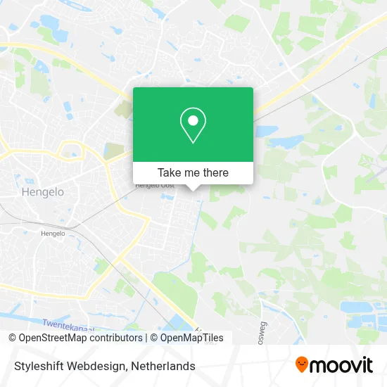 Styleshift Webdesign map