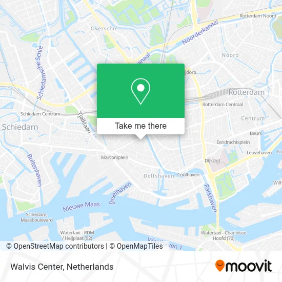 Walvis Center map