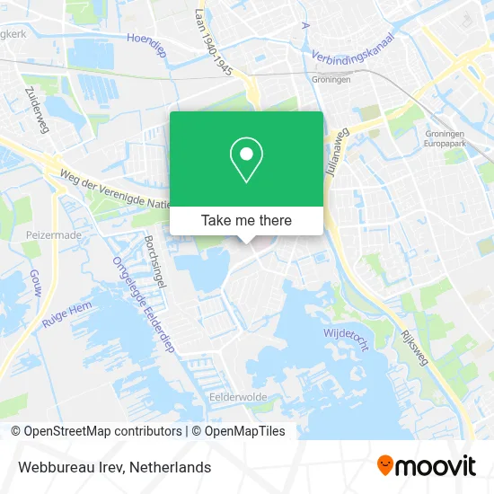 Webbureau Irev map