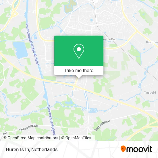 Huren Is In map
